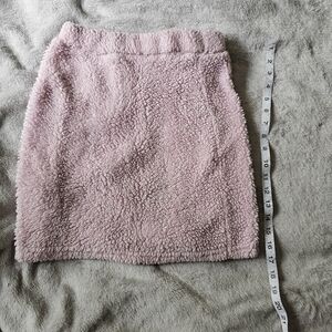 Pink Soft Mini Skirt